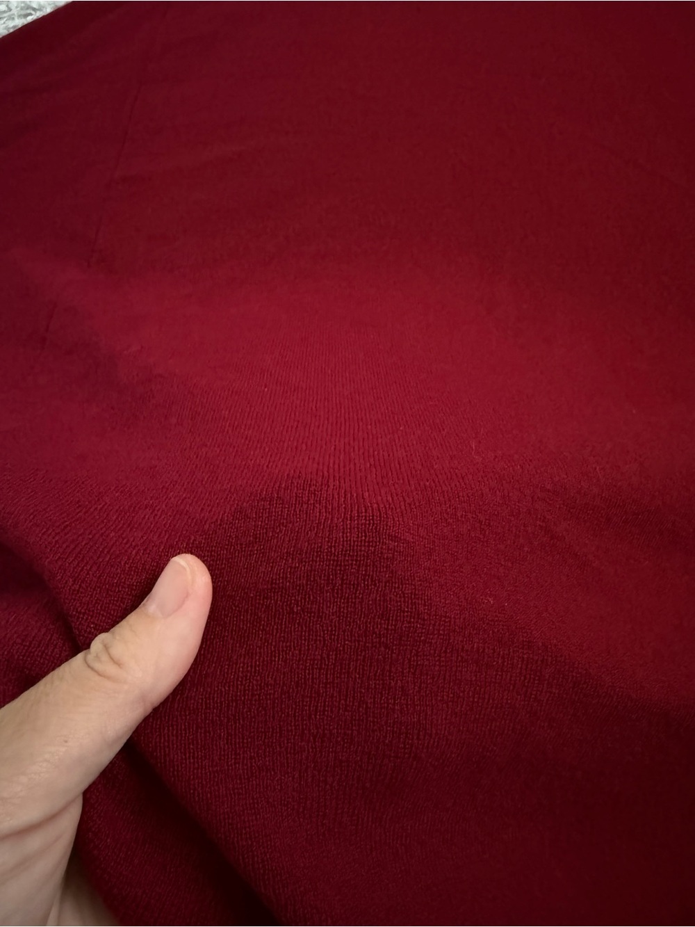 Banana Republic Natales Wool Sweater Dress, Burgundy Size S - Picture 12 of 12